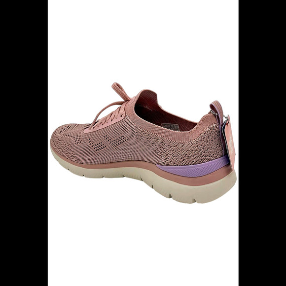 Skechers Summits Vegan Washable Knit Slip-On Mauve - Medium - Picture 3 of 3